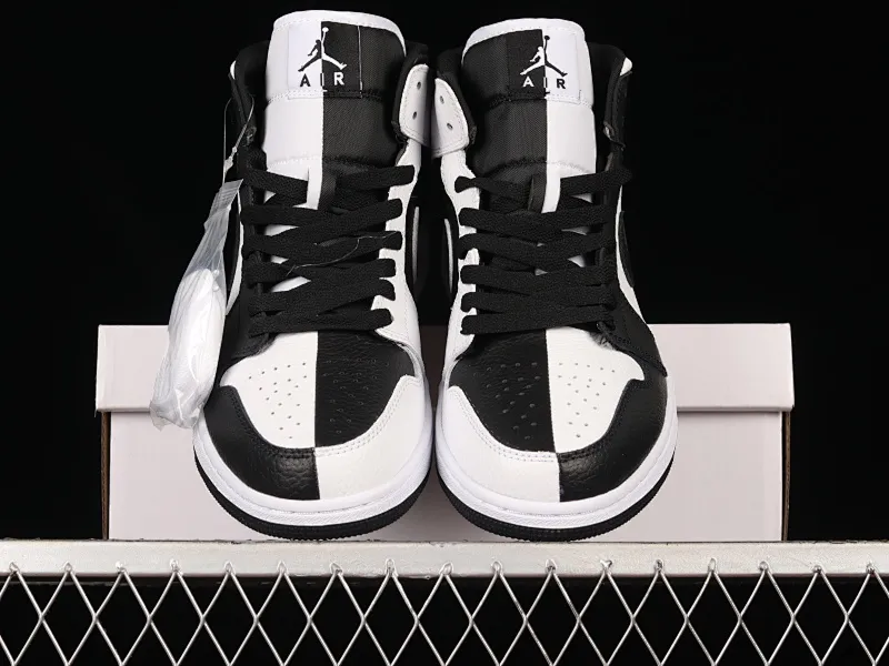 All categories Air Jordan Jordan series basketball shoes Air Jordan 1 Mid Air Jordan 1 Mid "Homage" AJ1 Joe 1 Black and White Panda DR0502-101